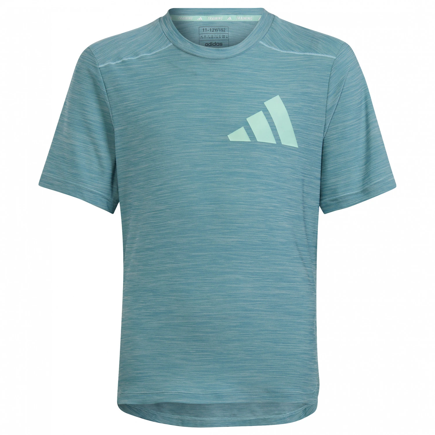 ADIDAS Kid's B Ti Heather Tee - Funktionsshirt 1 ADIDAS Kid's B Ti Heather Tee - Funktionsshirt