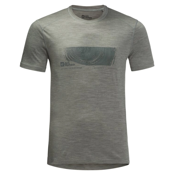 Jack Wolfskin Kammweg Graphic S/S - Funktionsshirt 5 Jack Wolfskin Kammweg Graphic S/S - Funktionsshirt – Bild 5