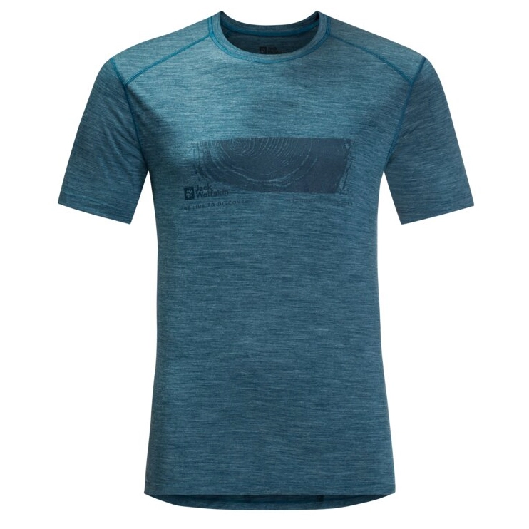 Jack Wolfskin Kammweg Graphic S/S - Funktionsshirt 6 Jack Wolfskin Kammweg Graphic S/S - Funktionsshirt – Bild 6