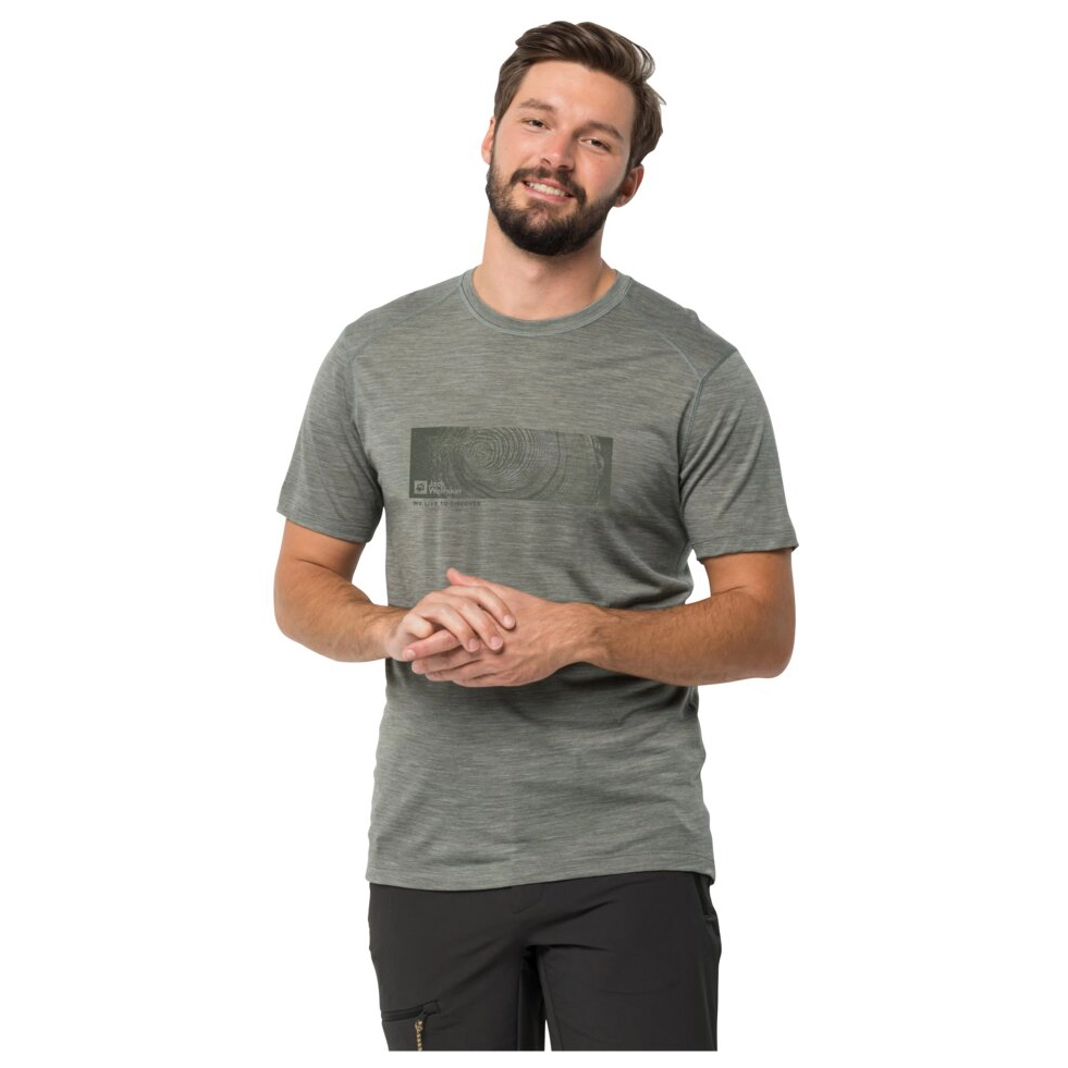 Jack Wolfskin Kammweg Graphic S/S - Funktionsshirt 2 Jack Wolfskin Kammweg Graphic S/S - Funktionsshirt – Bild 2