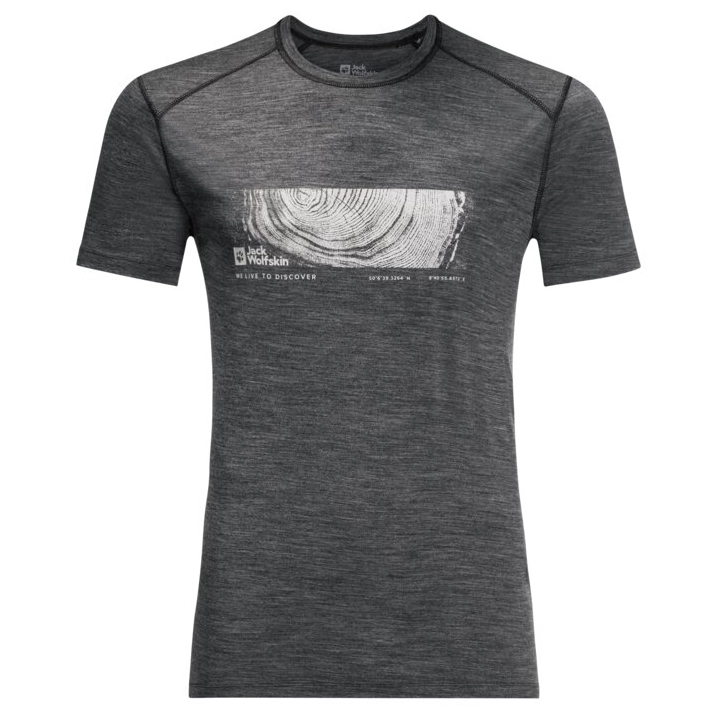 Jack Wolfskin Kammweg Graphic S/S - Funktionsshirt 1 Jack Wolfskin Kammweg Graphic S/S - Funktionsshirt