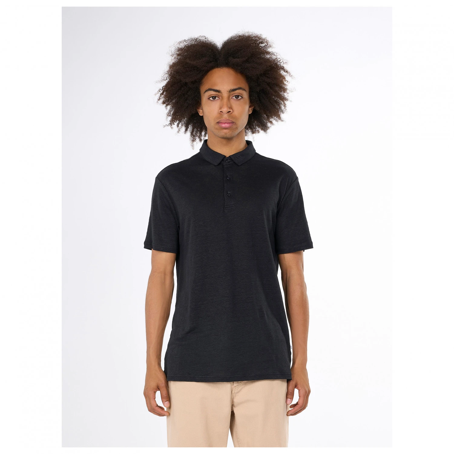 KnowledgeCotton Apparel Linen Polo - Polo-Shirt 3 KnowledgeCotton Apparel Linen Polo - Polo-Shirt – Bild 3