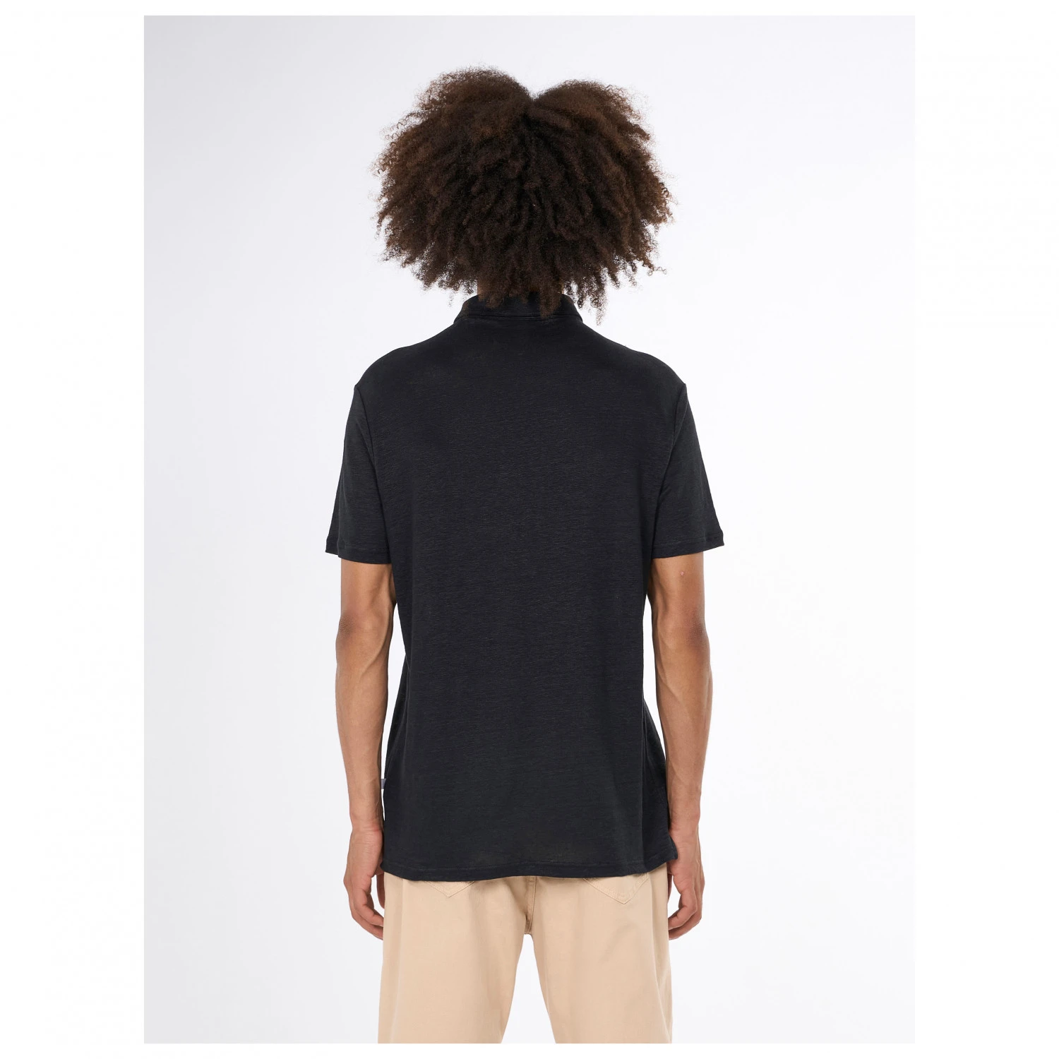 KnowledgeCotton Apparel Linen Polo - Polo-Shirt 4 KnowledgeCotton Apparel Linen Polo - Polo-Shirt – Bild 4