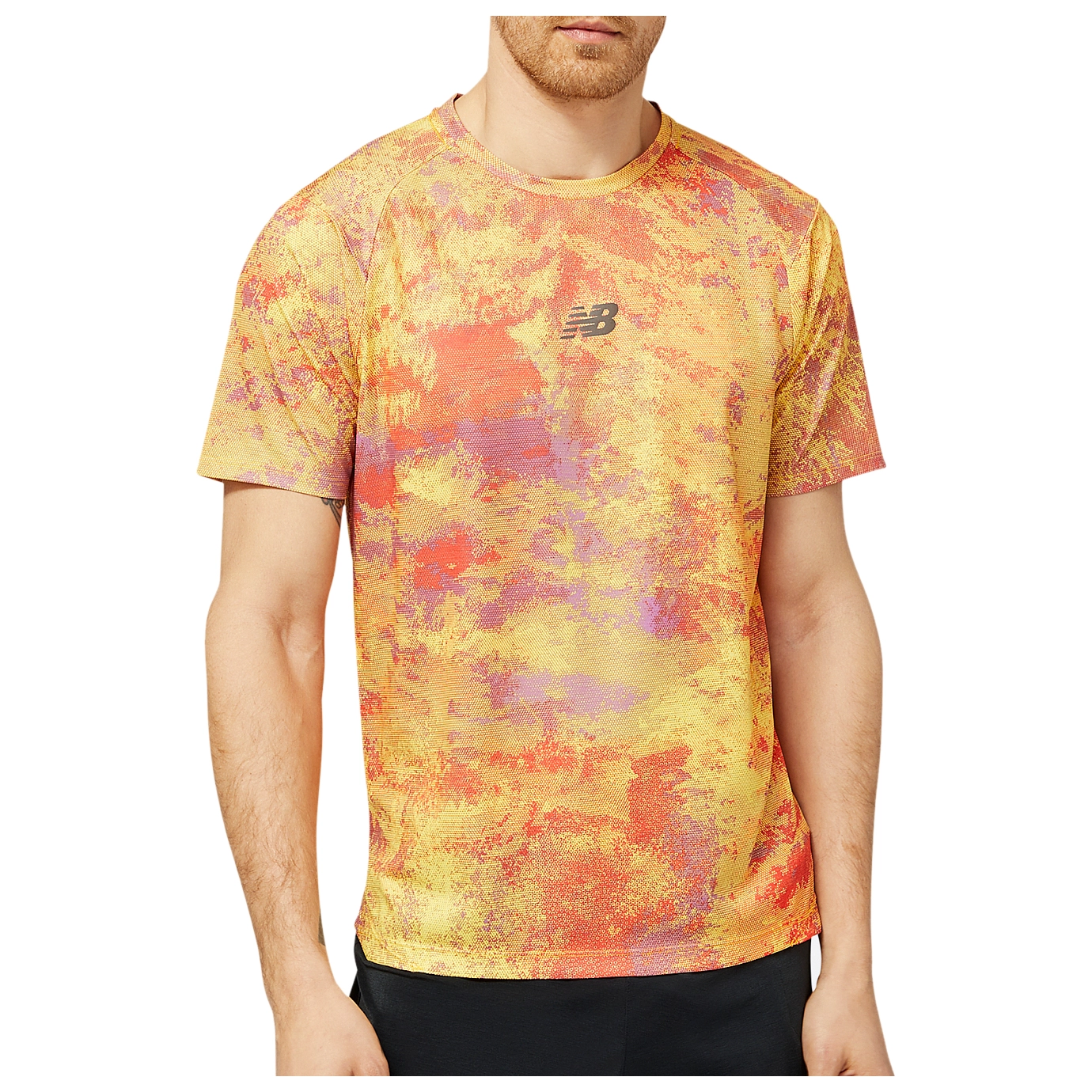New Balance NB AT Printed Nvent Short Sleeve - Laufshirt 1 New Balance NB AT Printed Nvent Short Sleeve - Laufshirt