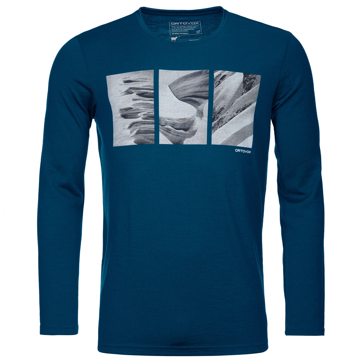 Ortovox 185 Merino Shape Pic L/S - Merinoshirt 4 Ortovox 185 Merino Shape Pic L/S - Merinoshirt – Bild 4