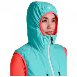 Ortovox Women's Swisswool Piz Boè Vest - Merinoweste 10 Ortovox Women's Swisswool Piz Boè Vest - Merinoweste -Funktionsshirts Verkaufsgeschäft ortovox womens swisswool piz bo vest merinoweste detail 3