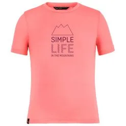 SALEWA Kid's Simple Life Dri-Rel S/S Tee - T-Shirt