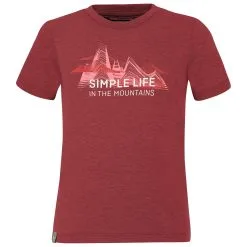SALEWA Kid's Simple Life Dri-Rel S/S Tee - T-Shirt -Funktionsshirts Verkaufsgeschäft salewa kids simple life dri rel s s tee t shirt 3