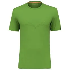 SALEWA Pure Eagle Sketch Alpine Merino T-shirt - Merinoshirt