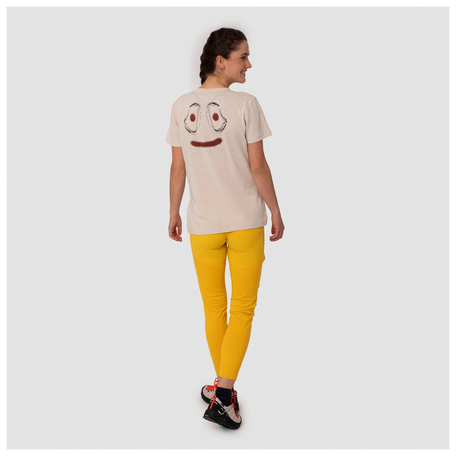 SALEWA Women's Lavaredo Hemp Print T-Shirt - Funktionsshirt 4 SALEWA Women's Lavaredo Hemp Print T-Shirt - Funktionsshirt – Bild 4