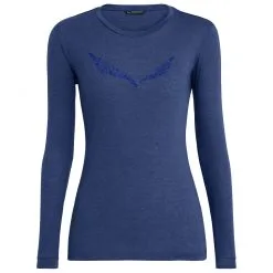 SALEWA Women's Solidlogo Dry L/S Tee - Funktionsshirt 11 SALEWA Women's Solidlogo Dry L/S Tee - Funktionsshirt -Funktionsshirts Verkaufsgeschäft salewa womens solidlogo dry l s tee funktionsshirt 2