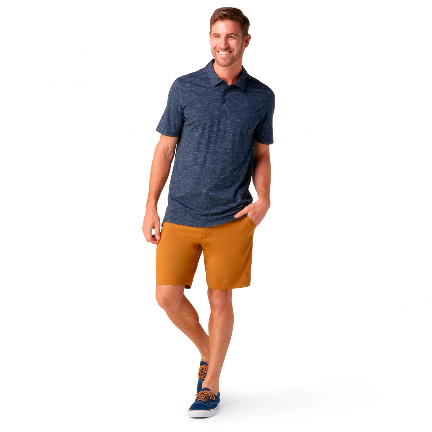 Smartwool Merino Hemp Blend Short Sleeve Polo - Merinoshirt 2 Smartwool Merino Hemp Blend Short Sleeve Polo - Merinoshirt – Bild 2