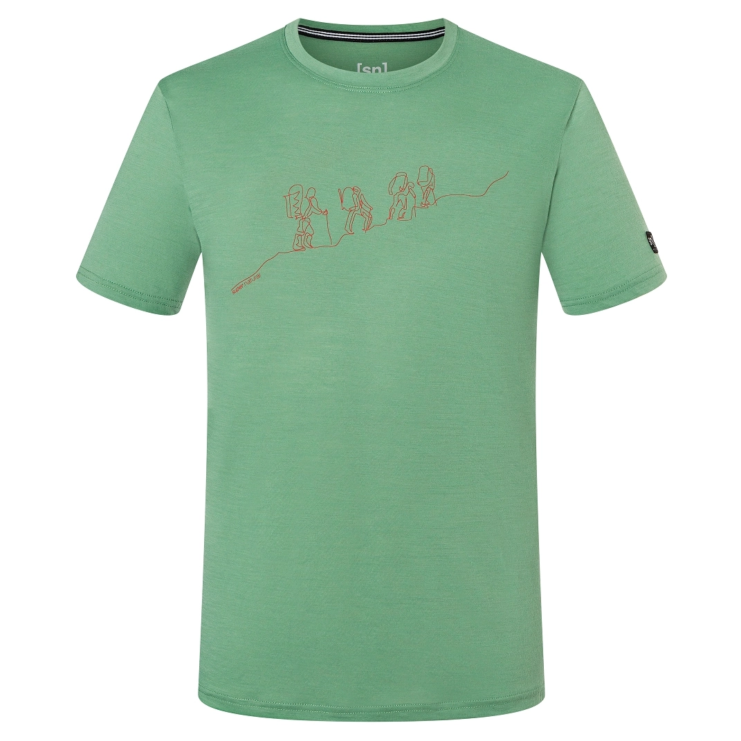 Super.natural Hiking Tee - Merinoshirt 1 Super.natural Hiking Tee - Merinoshirt
