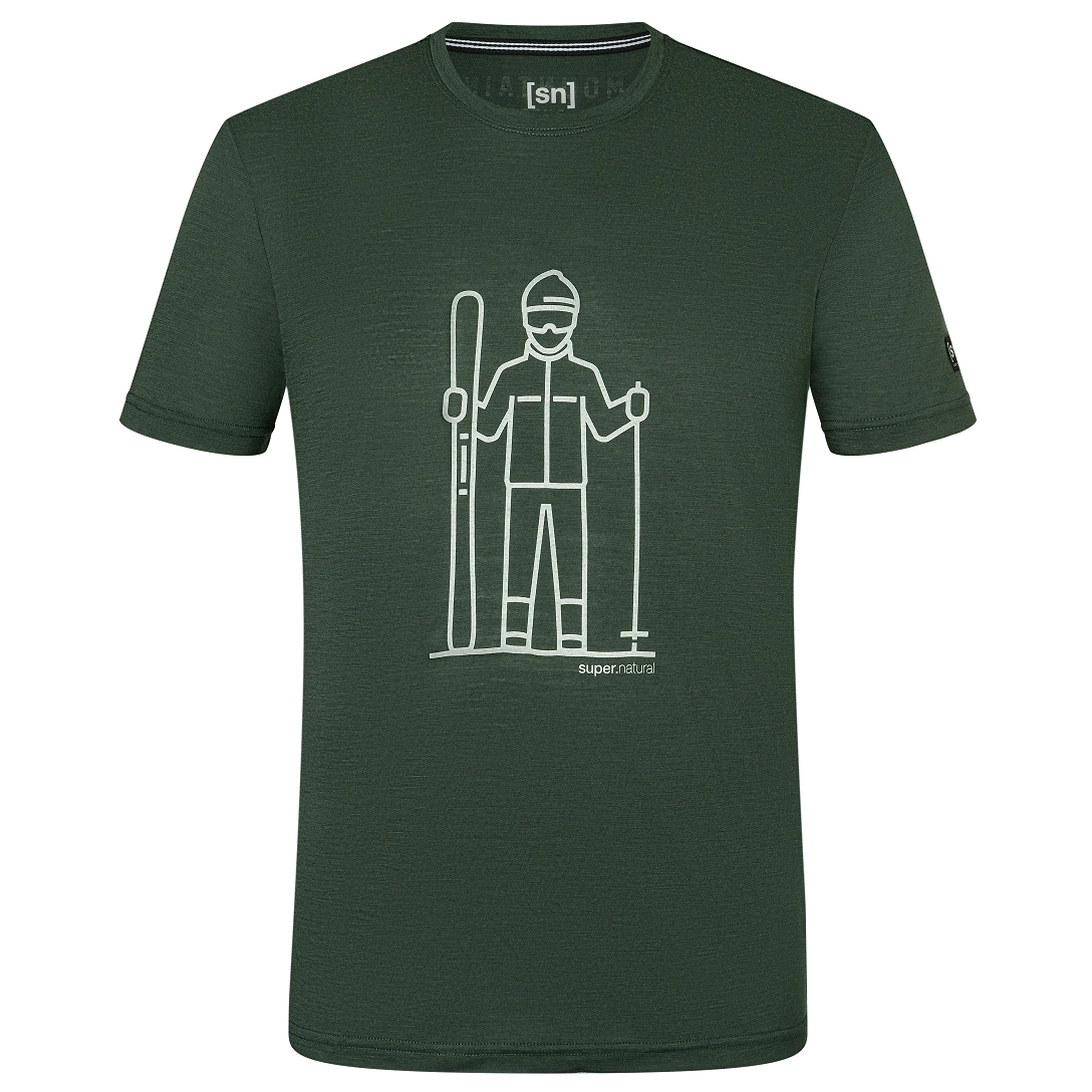 Super.natural Skieur Tee - Merinoshirt 1 Super.natural Skieur Tee - Merinoshirt