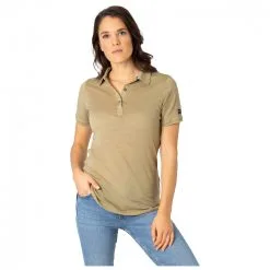 Super.natural Women's Sporty Polo - Polo-Shirt 7 Super.natural Women's Sporty Polo - Polo-Shirt -Funktionsshirts Verkaufsgeschäft supernatural womens sporty polo polo shirt detail 3