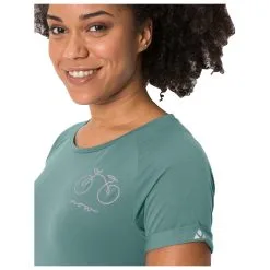 VAUDE Women's Cyclist 2 - T-Shirt 8 VAUDE Women's Cyclist 2 - T-Shirt -Funktionsshirts Verkaufsgeschäft vaude womens cyclist 2 t shirt detail 3