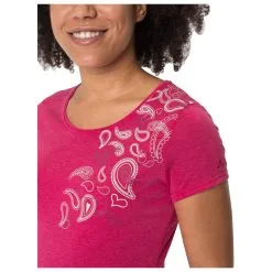 VAUDE Women's Skomer Print T-Shirt II - Funktionsshirt 13 VAUDE Women's Skomer Print T-Shirt II - Funktionsshirt -Funktionsshirts Verkaufsgeschäft vaude womens skomer print t shirt ii funktionsshirt detail 3