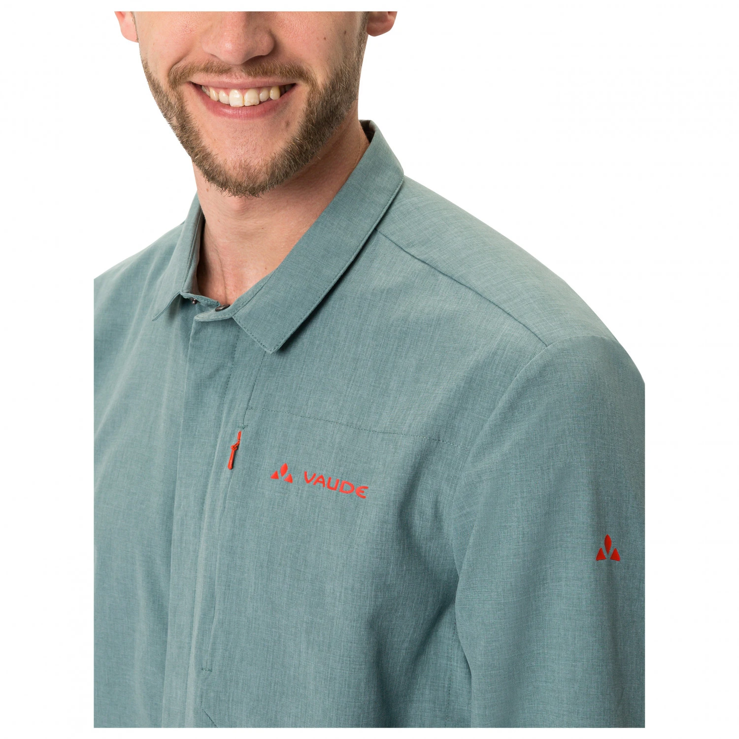 VAUDE Yaras L/S Polo Shirt - Radtrikot 4 VAUDE Yaras L/S Polo Shirt - Radtrikot – Bild 4